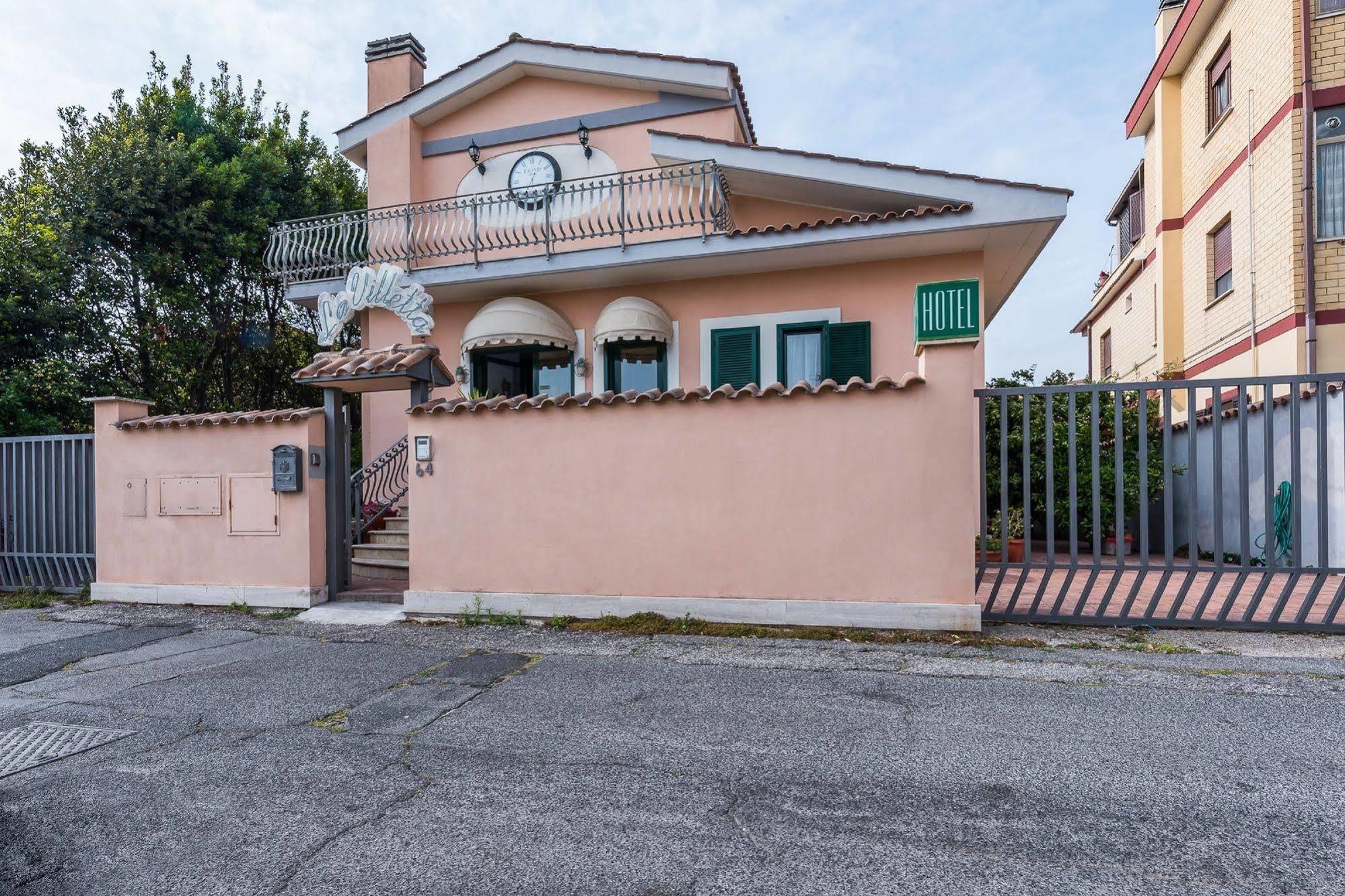 Hotel La Villetta Fiumicino Kültér fotó